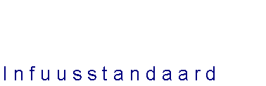 Tekstvak: Infuusstandaard