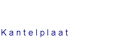 Tekstvak: Kantelplaat