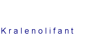 Tekstvak: Kralenolifant