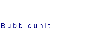 Tekstvak: Bubbleunit