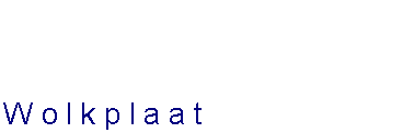 Tekstvak: Wolkplaat